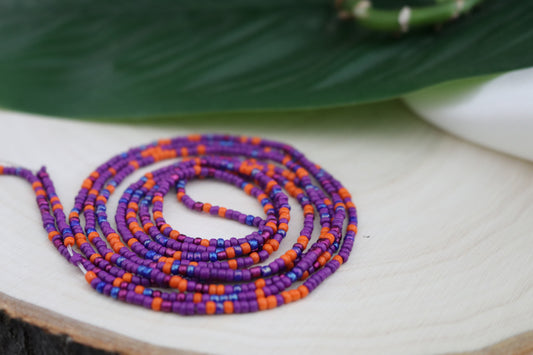 Purple, Blue & Orange Multicolored Strand