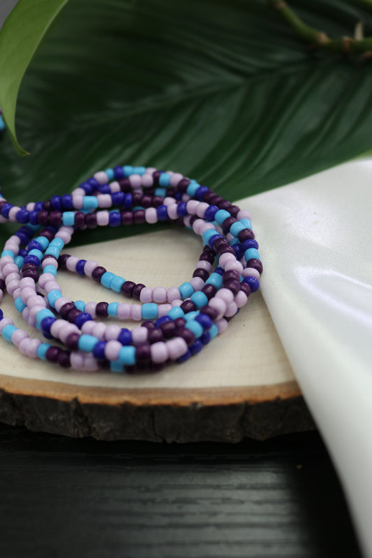 Blue & Purples Multicolored Strands