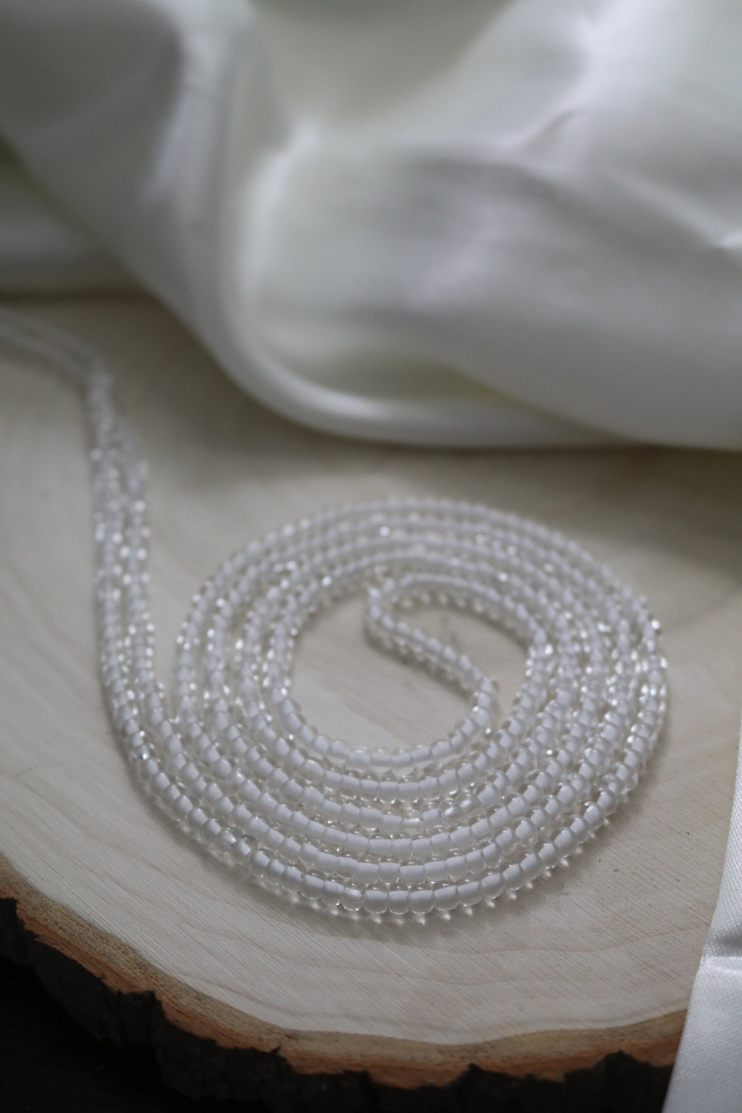 Translucent White Solid Strand