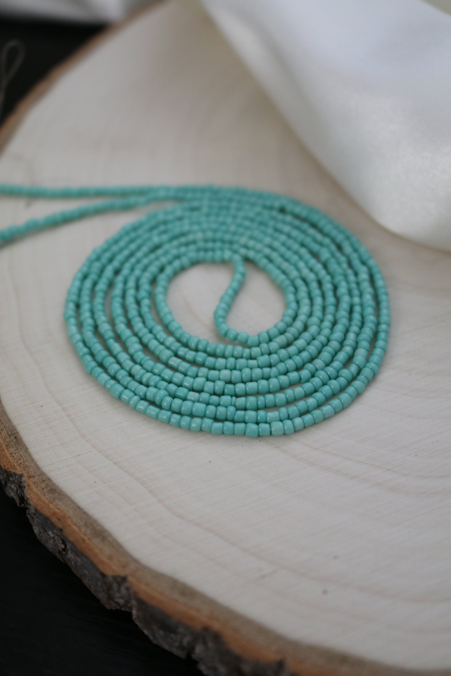 Sea foam Green Petite Bead