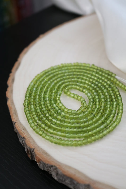 Translucent Green Solid Strand