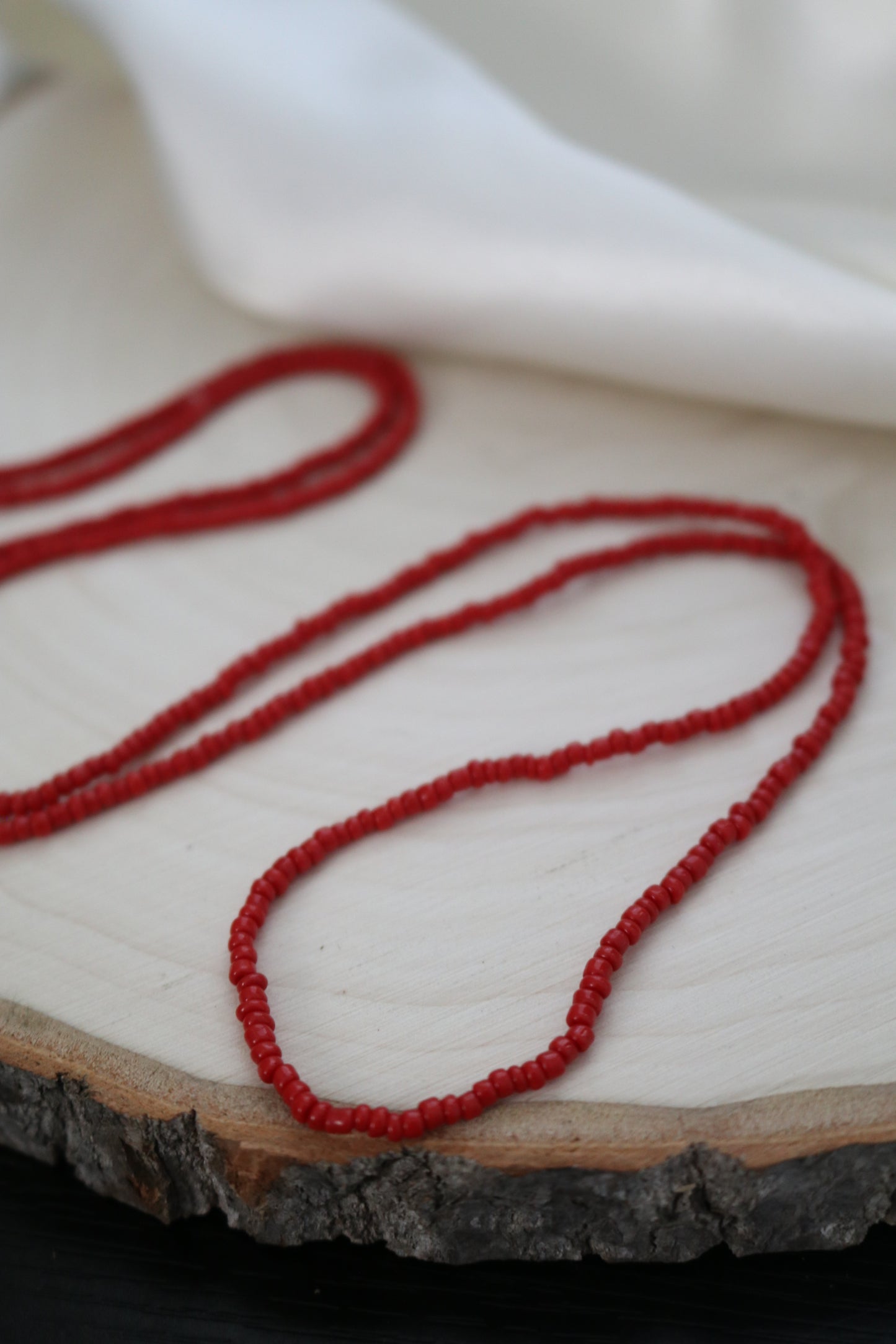 Red Petite Bead