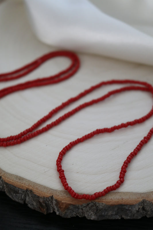 Red Petite Bead