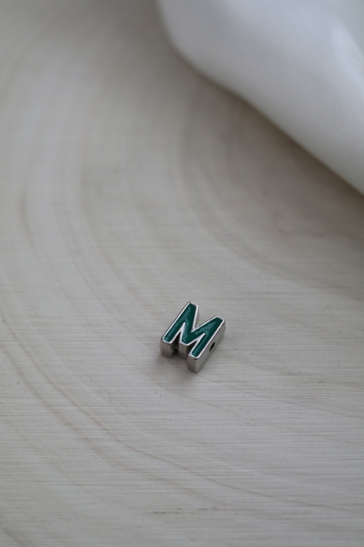 Silver Rainbow Alphabet Charms