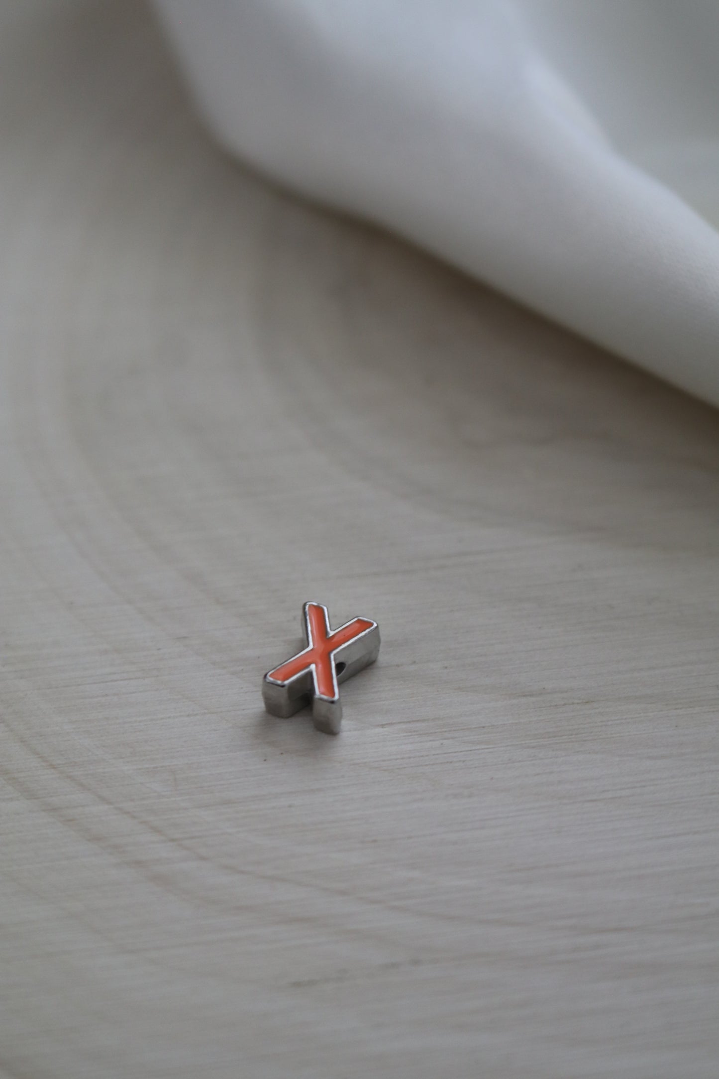 Silver Rainbow Alphabet Charms