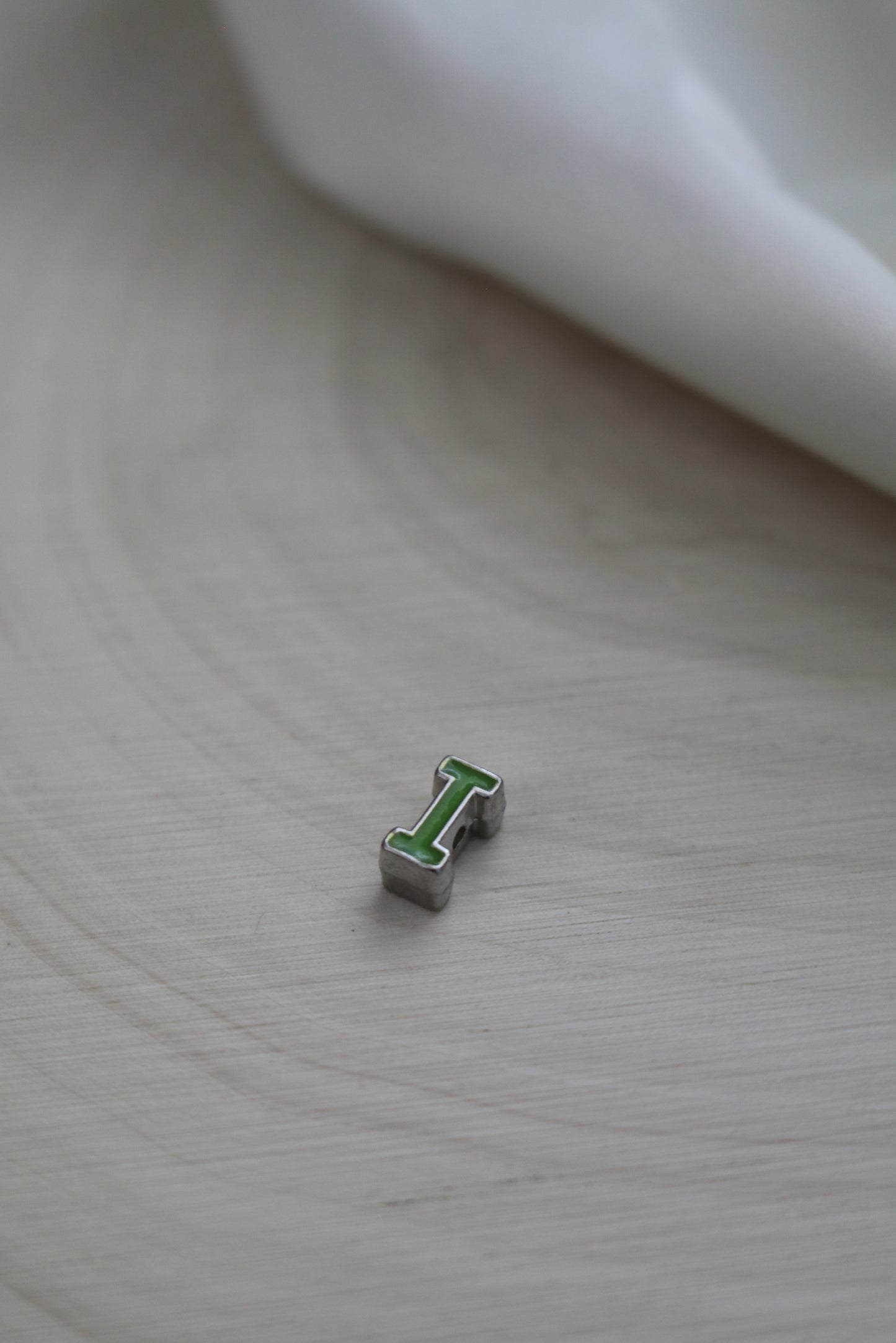 Silver Rainbow Alphabet Charms