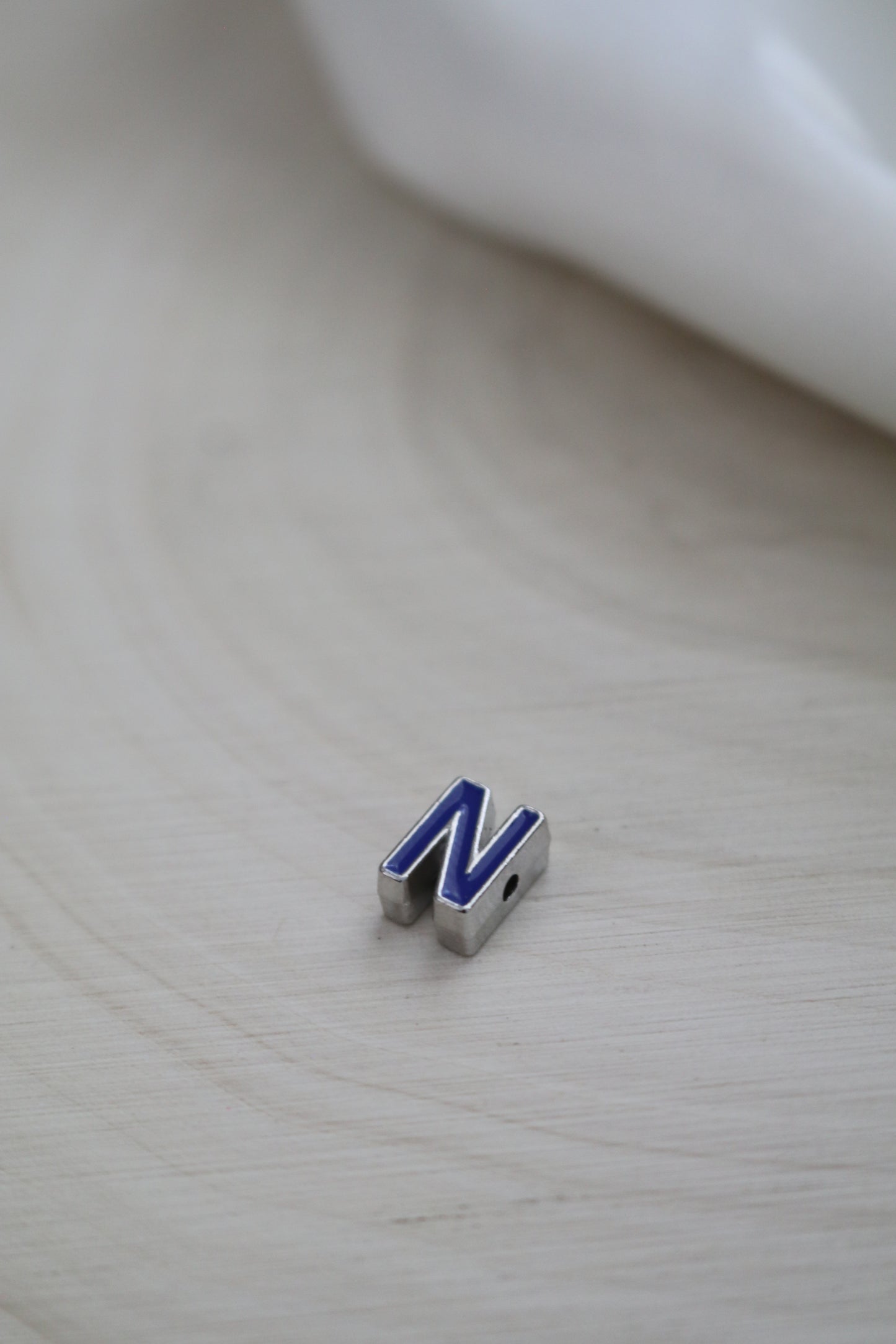 Silver Rainbow Alphabet Charms