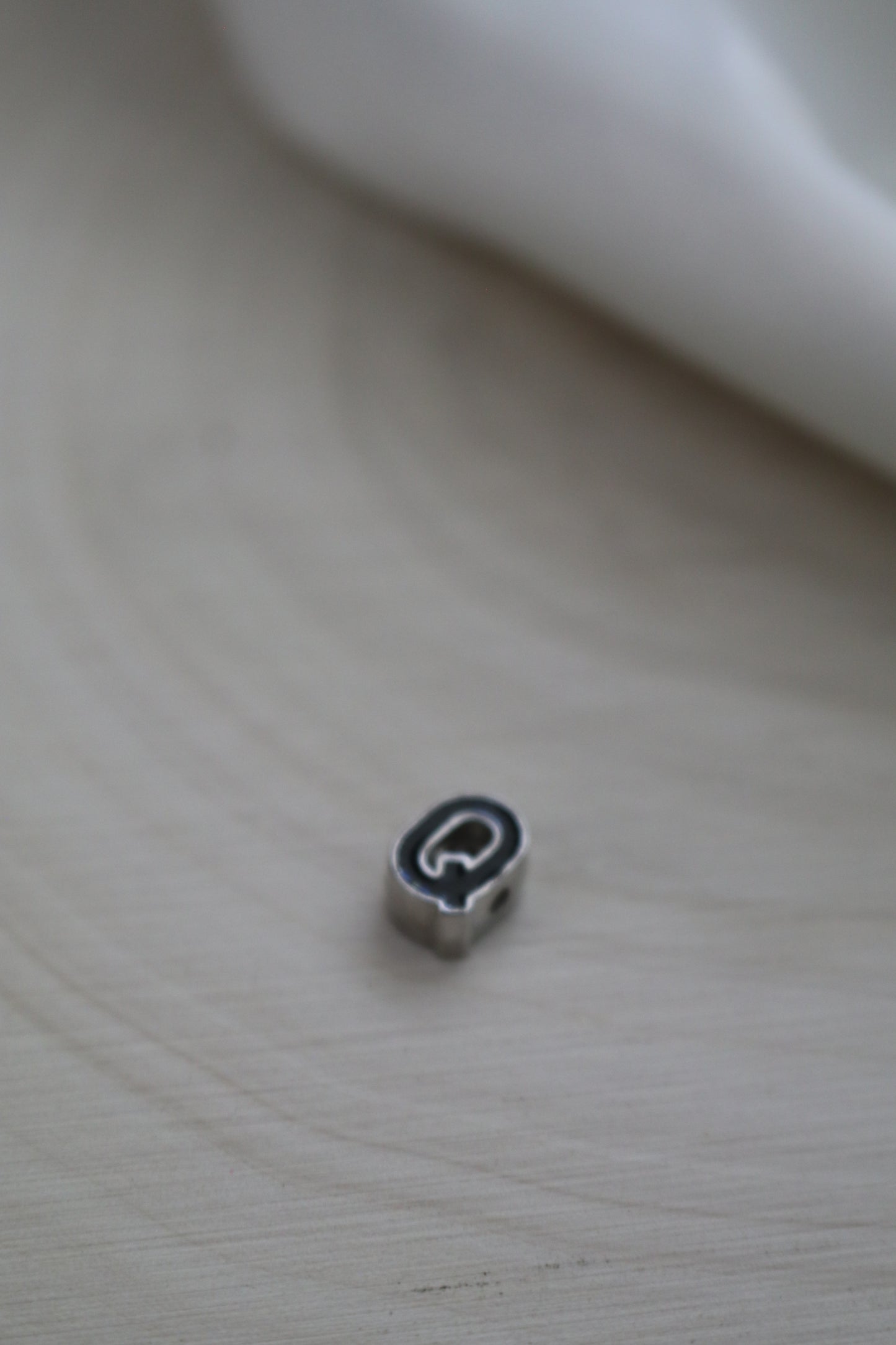 Silver Rainbow Alphabet Charms