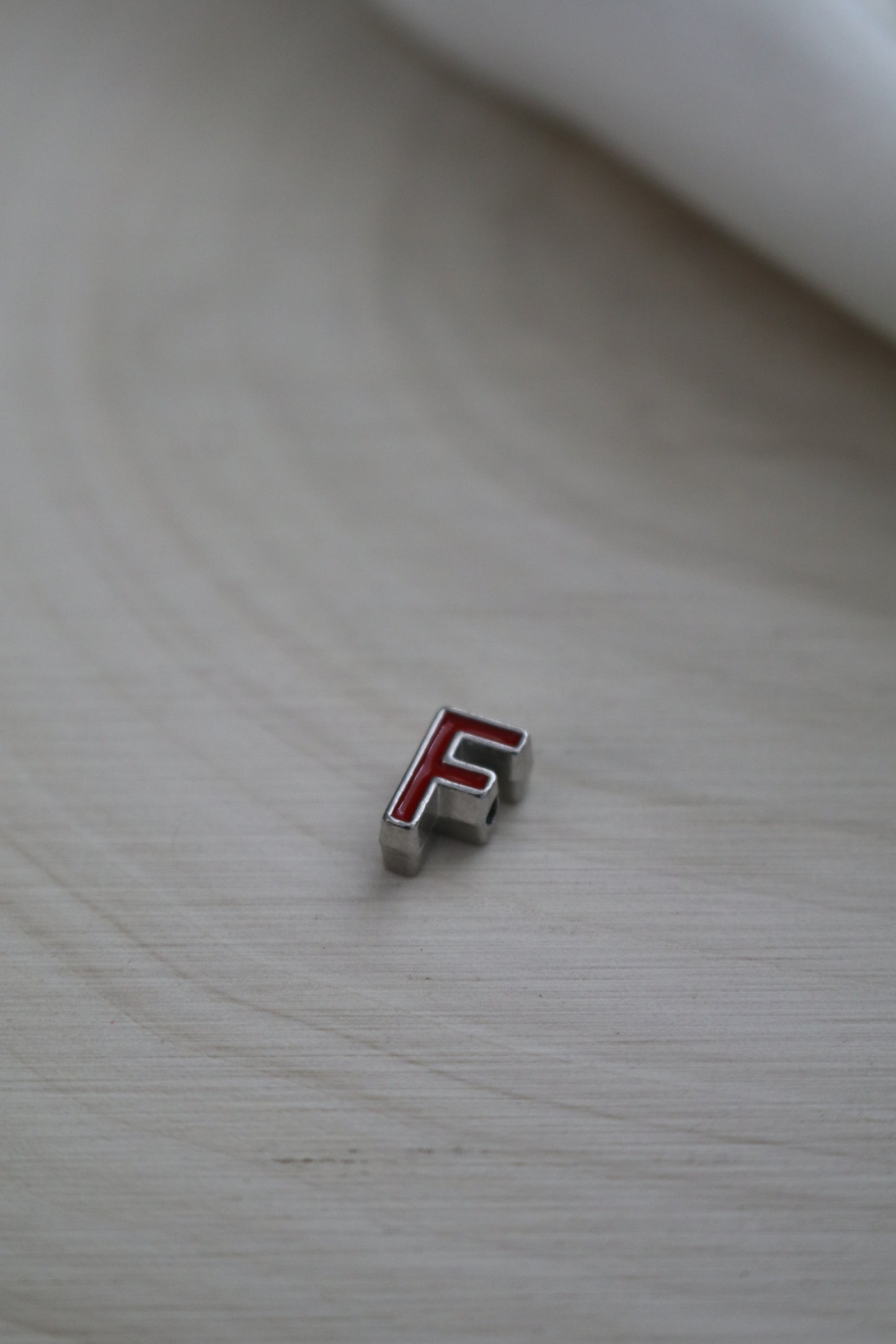 Silver Rainbow Alphabet Charms