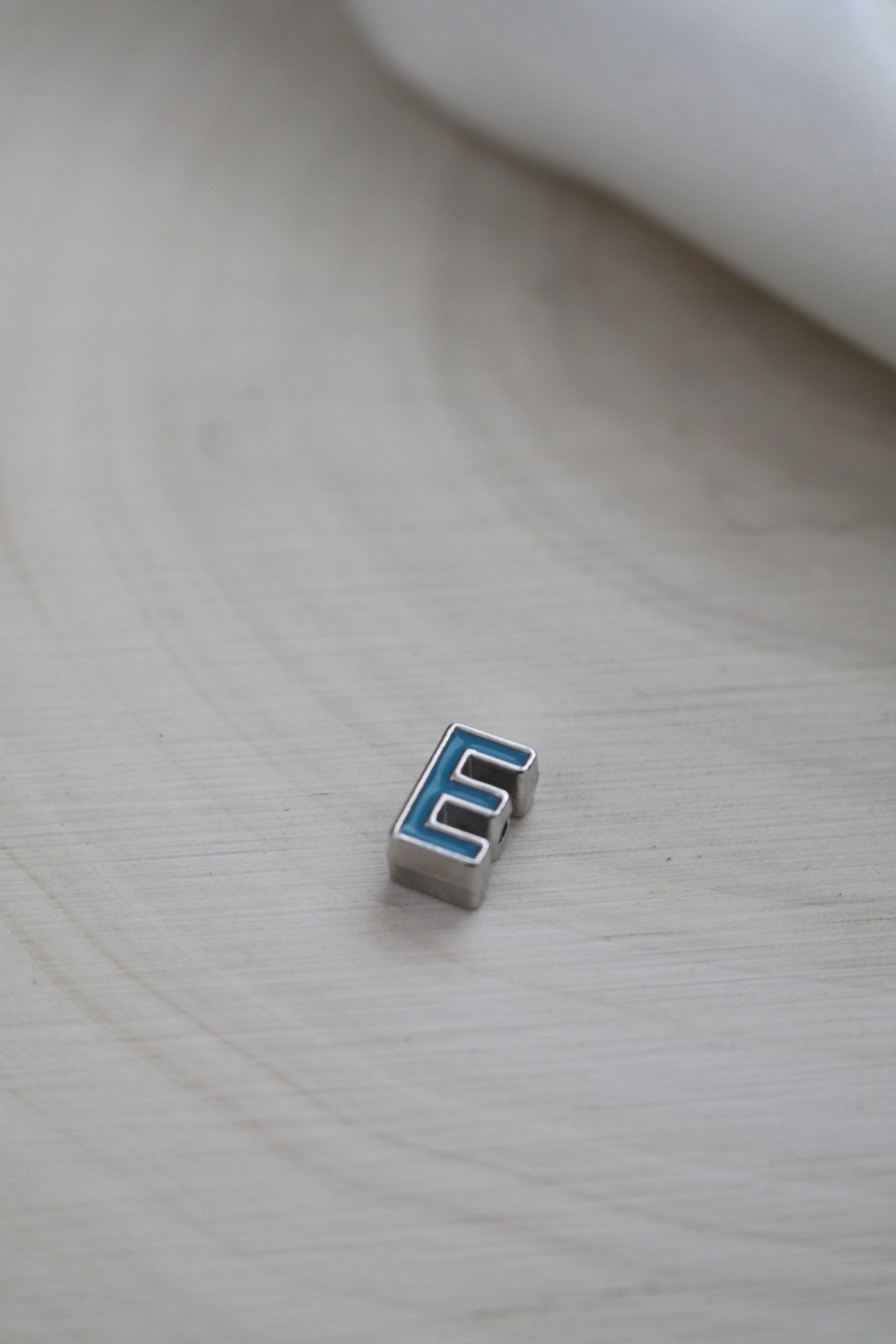 Silver Rainbow Alphabet Charms