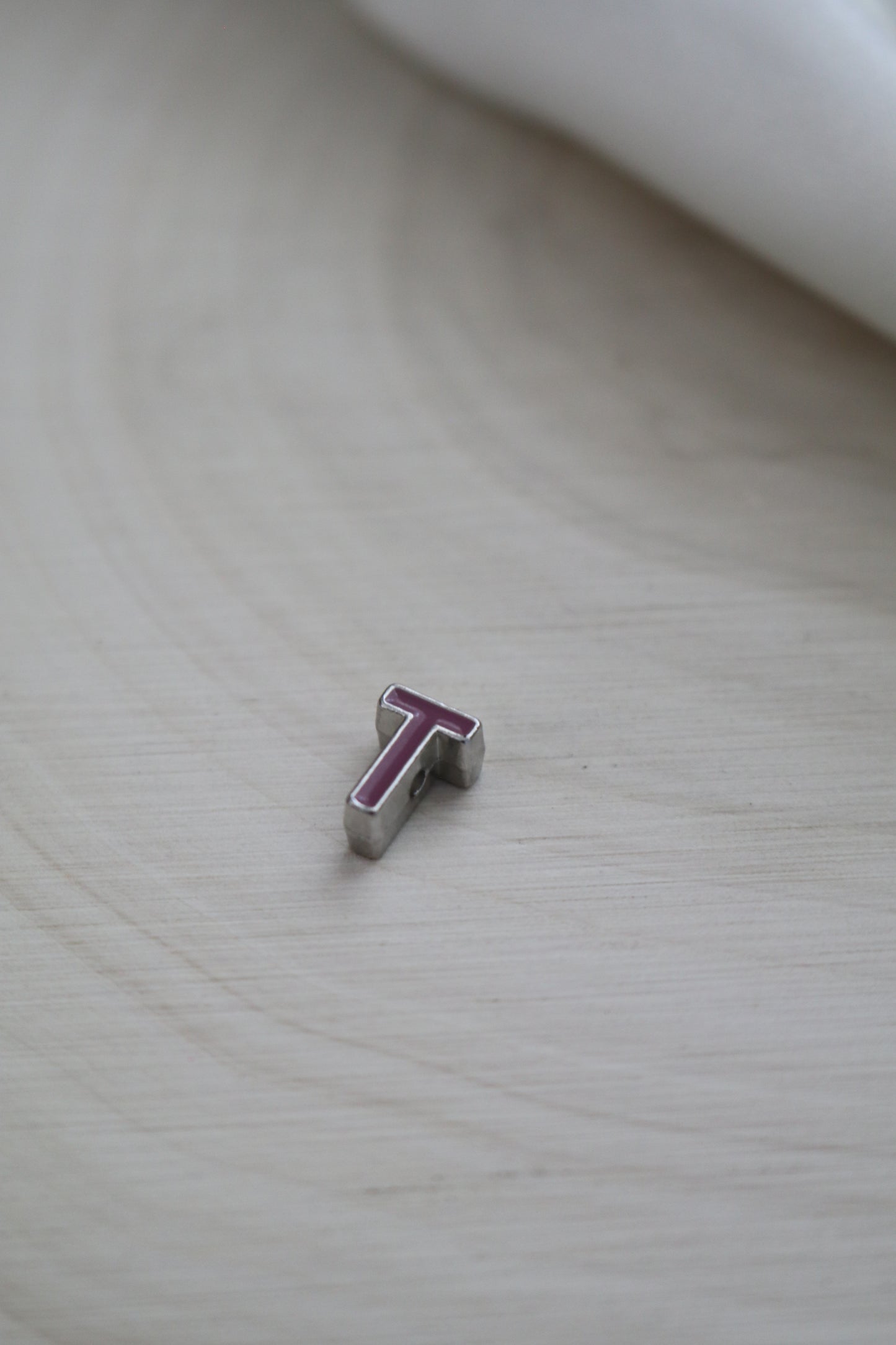 Silver Rainbow Alphabet Charms