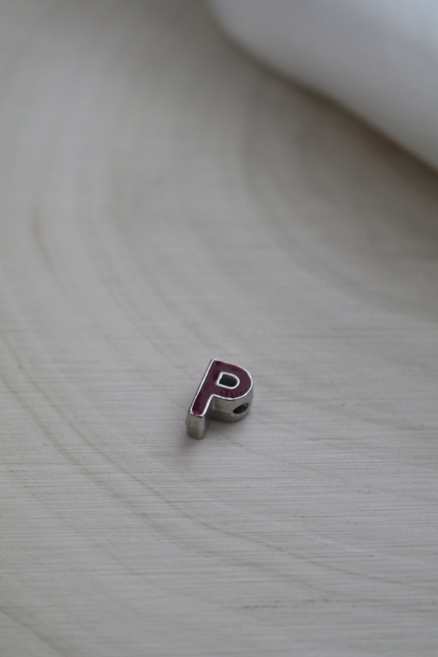 Silver Rainbow Alphabet Charms