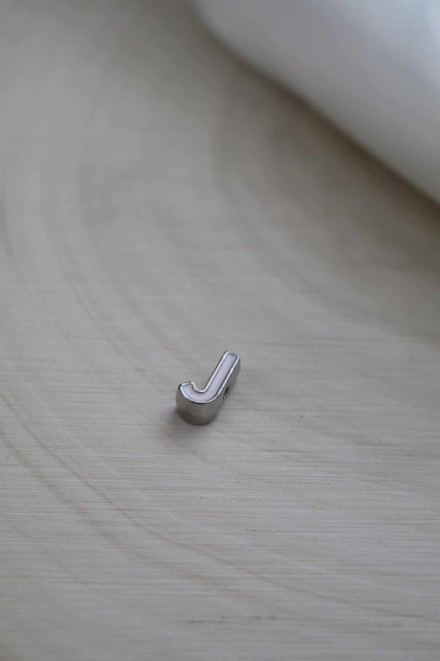 Silver Rainbow Alphabet Charms