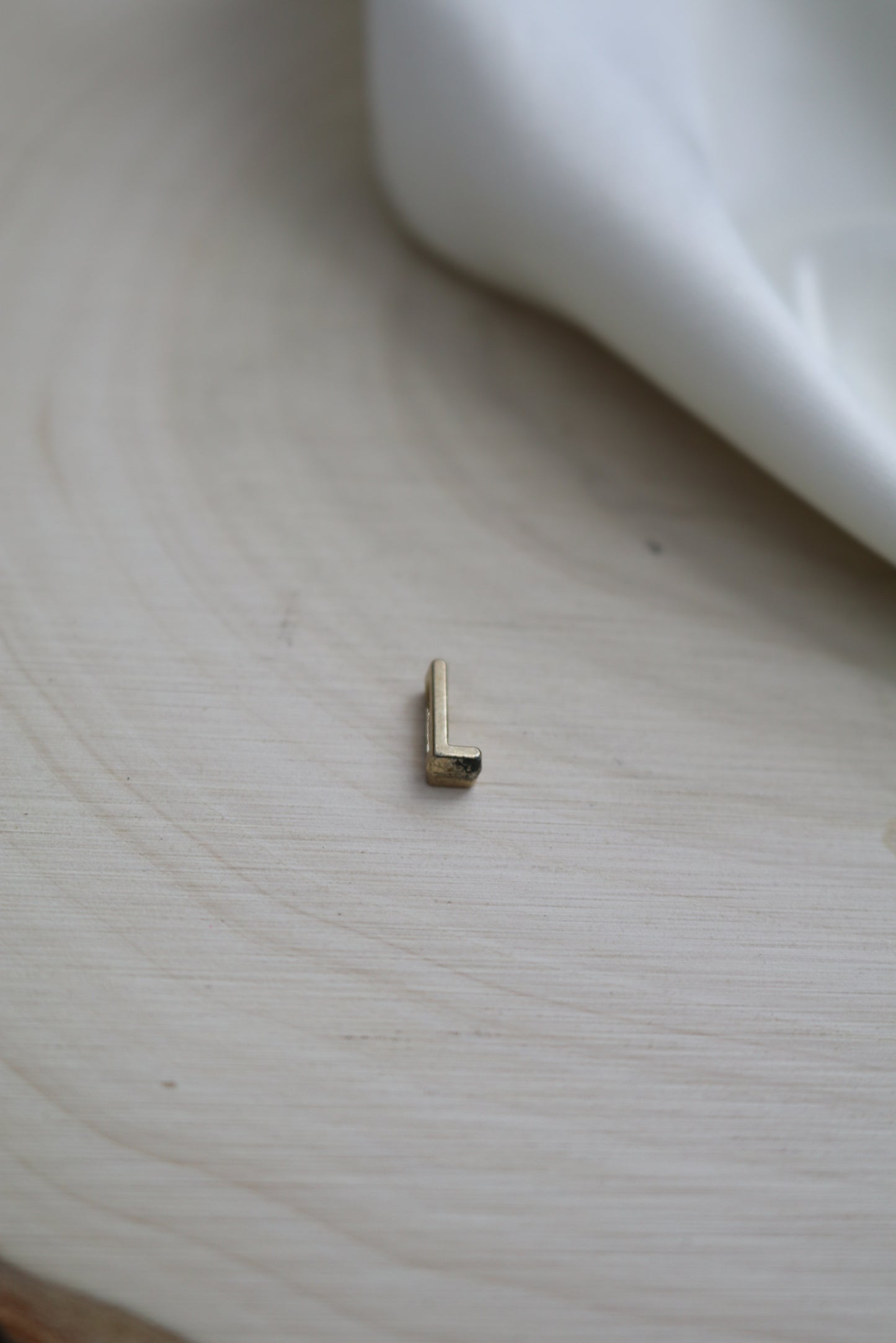 Gold Alphabet Charms