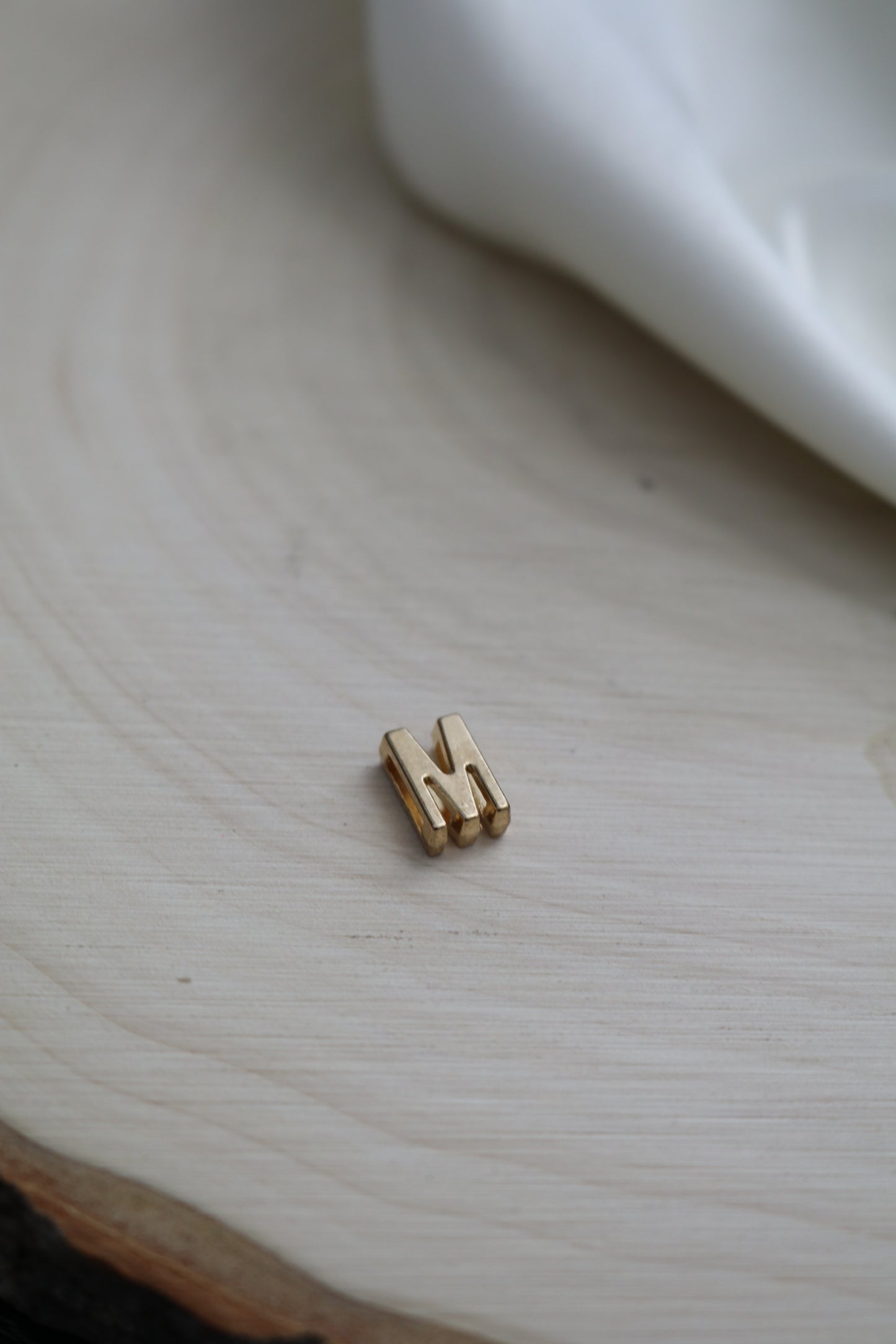 Gold Alphabet Charms