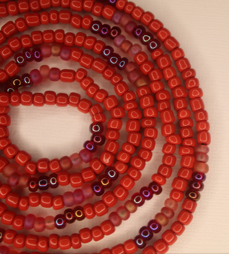 Multicolored Red Strand